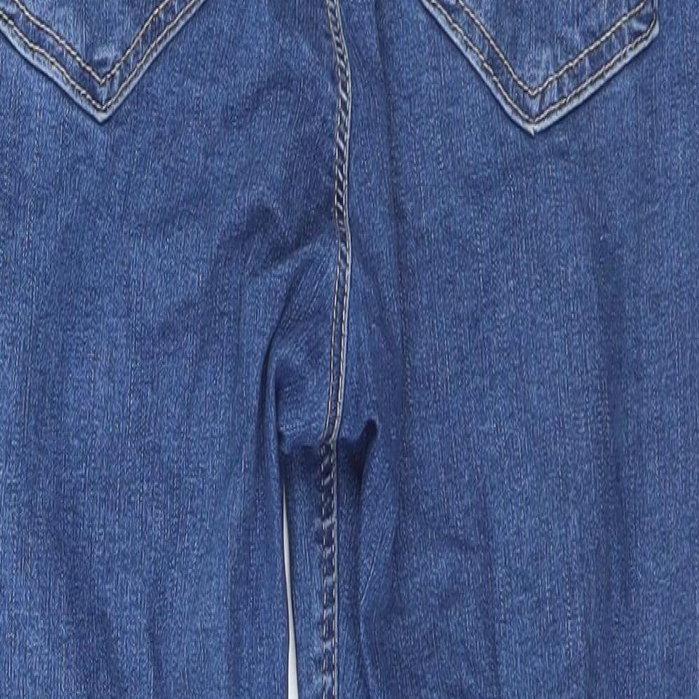 Topshop Womens Blue   Skinny Jeans Size 32 in L28 in