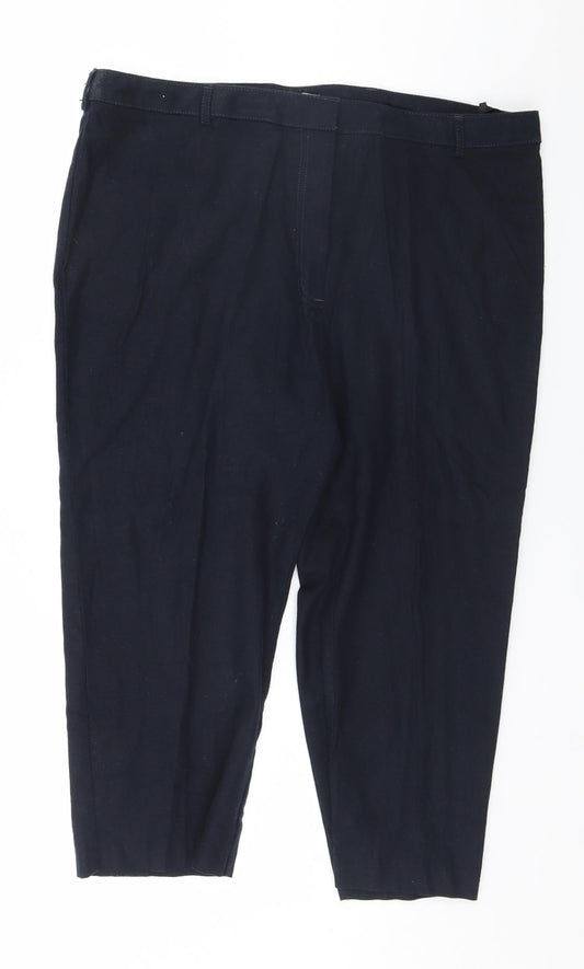 Marks and Spencer Womens Blue   Trousers  Size 16 L20 in