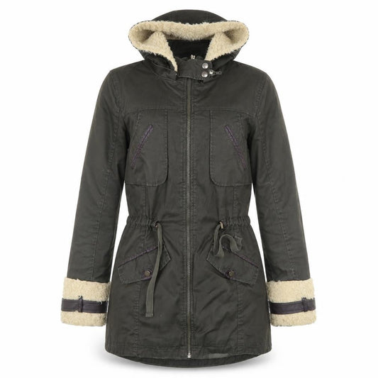 Red Herring Womens Brown   Overcoat Coat Size 8