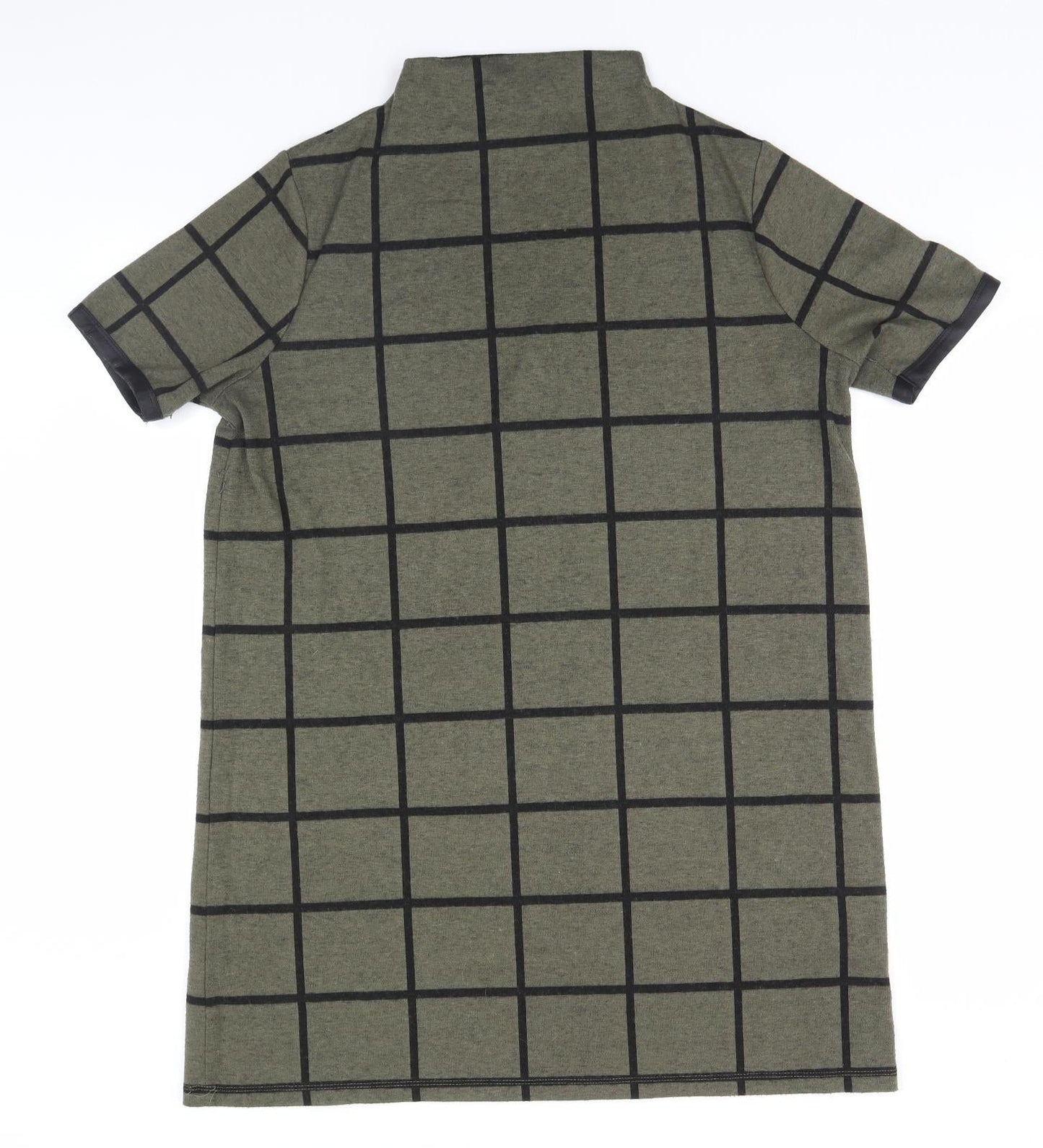 Select Womens Brown Plaid  Pullover Jumper Size 14