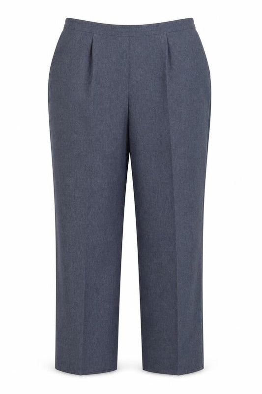 Bonmarché Womens Blue Trousers Size 18 L24 in
