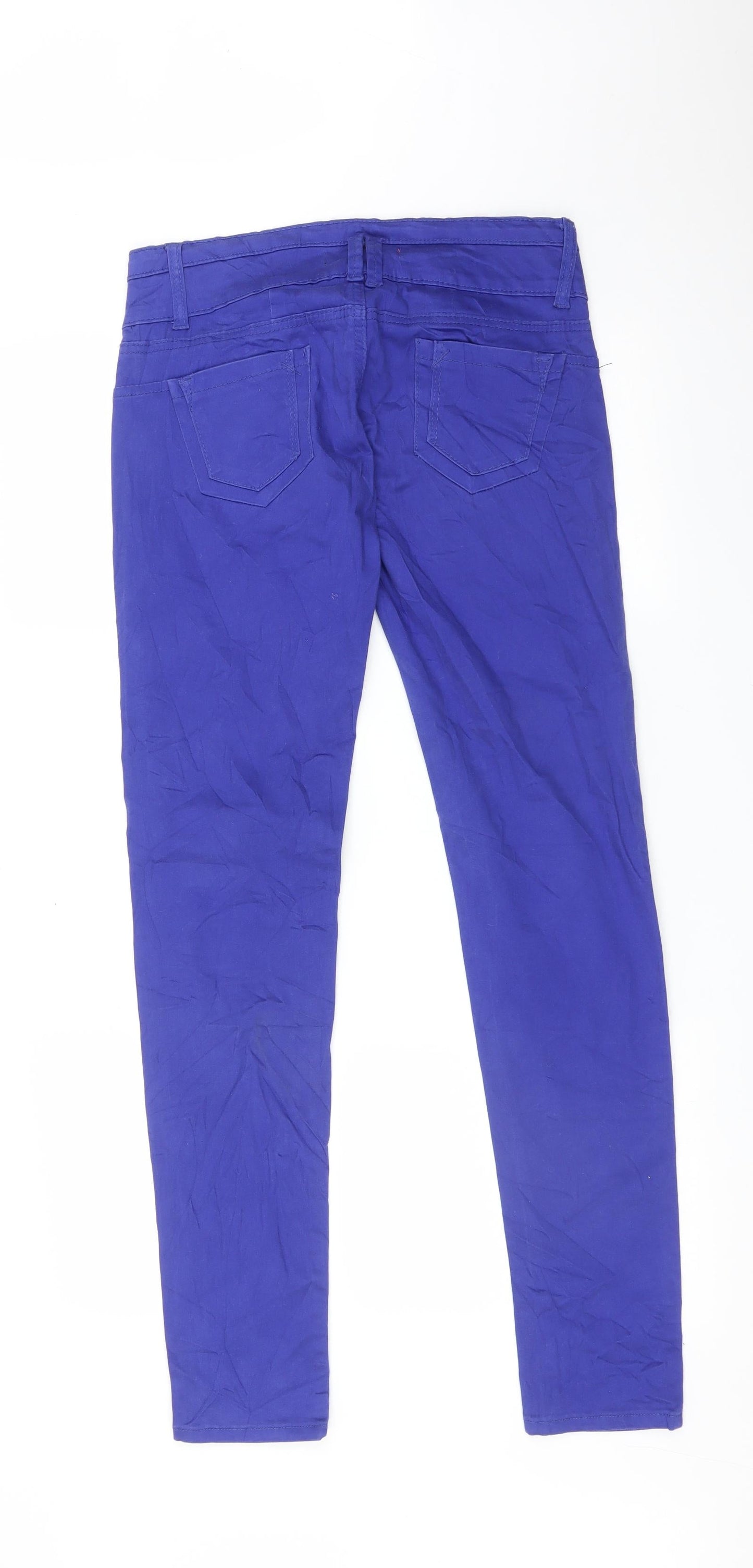 Madonna Womens Blue   Straight Jeans Size S L33 in