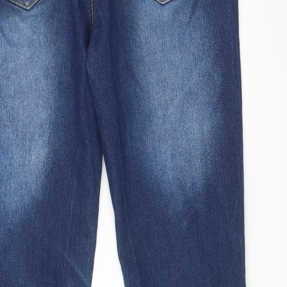 DENIM CO  Womens Blue   Skinny Jeans Size 10 L28 in