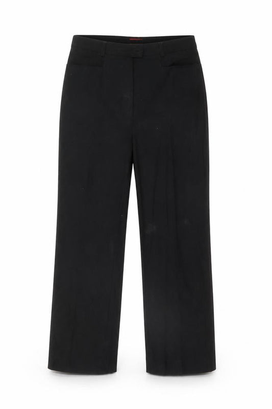 ANNE L Womens Black   Trousers  Size 30 L26 in