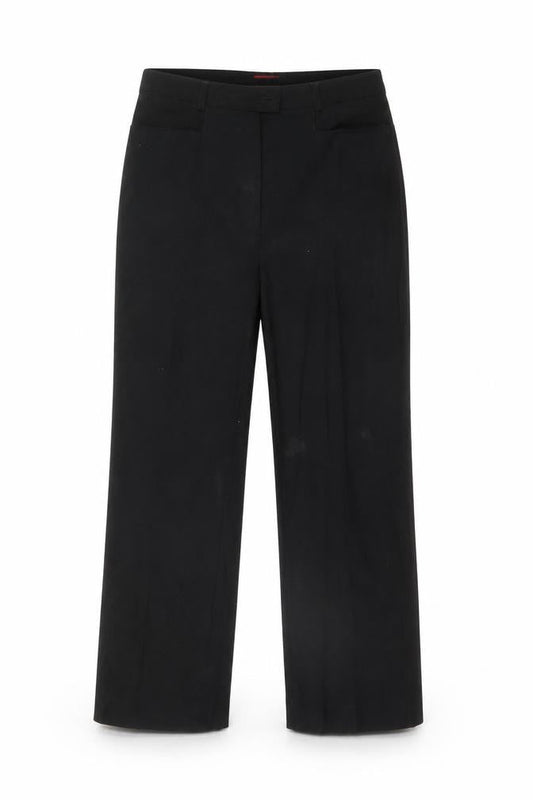 ANNE L Womens Black   Trousers  Size 30 L26 in