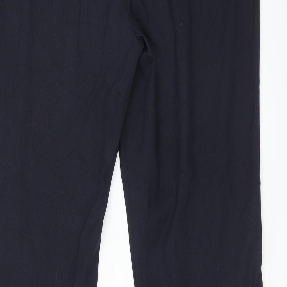 Yessica Womens Blue   Trousers  Size 14 L31 in