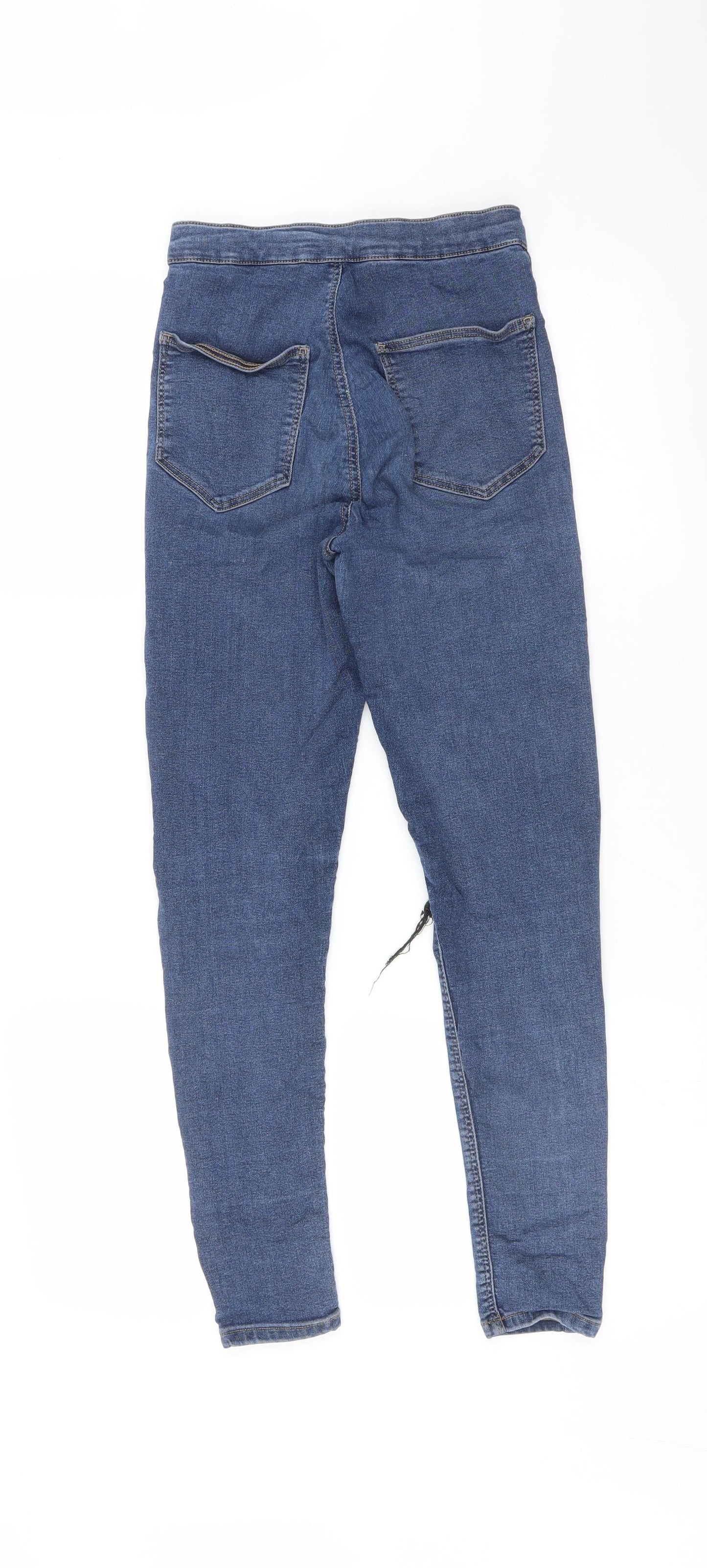 Topshop Womens Blue   Skinny Jeans Size 28 L30 in
