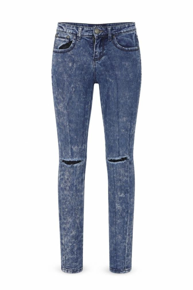 Kiss Womens Blue   Skinny Jeans Size 6 L30 in