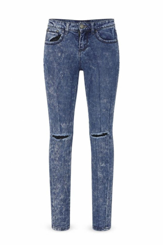 Kiss Womens Blue   Skinny Jeans Size 6 L30 in