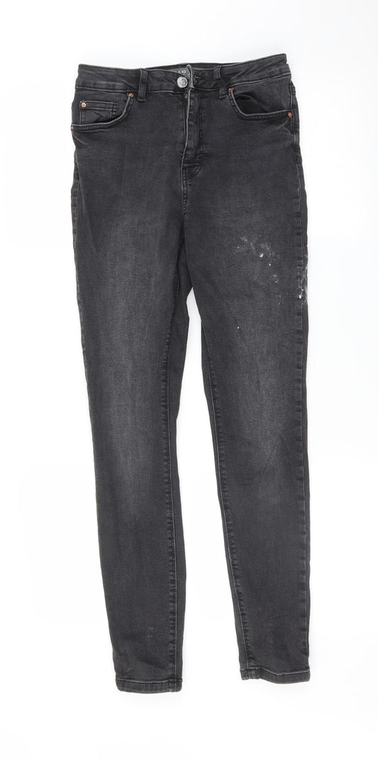 DENIM CO  Womens Black   Skinny Jeans Size 10 L27 in