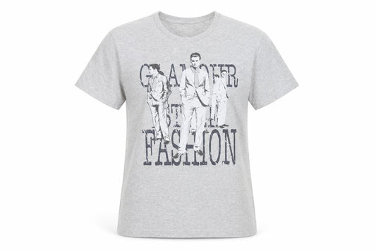 Preworn Womens Grey   Basic T-Shirt Size L