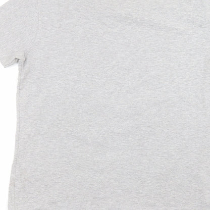 Preworn Womens Grey   Basic T-Shirt Size L
