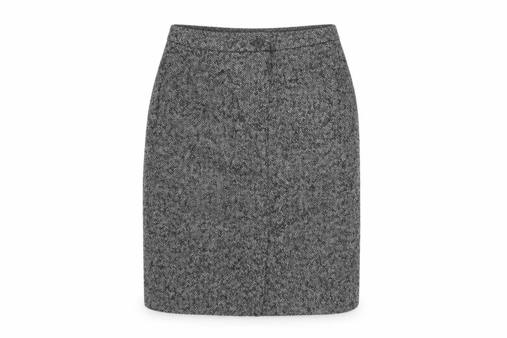 paul separates Womens Grey   A-Line Skirt Size 12