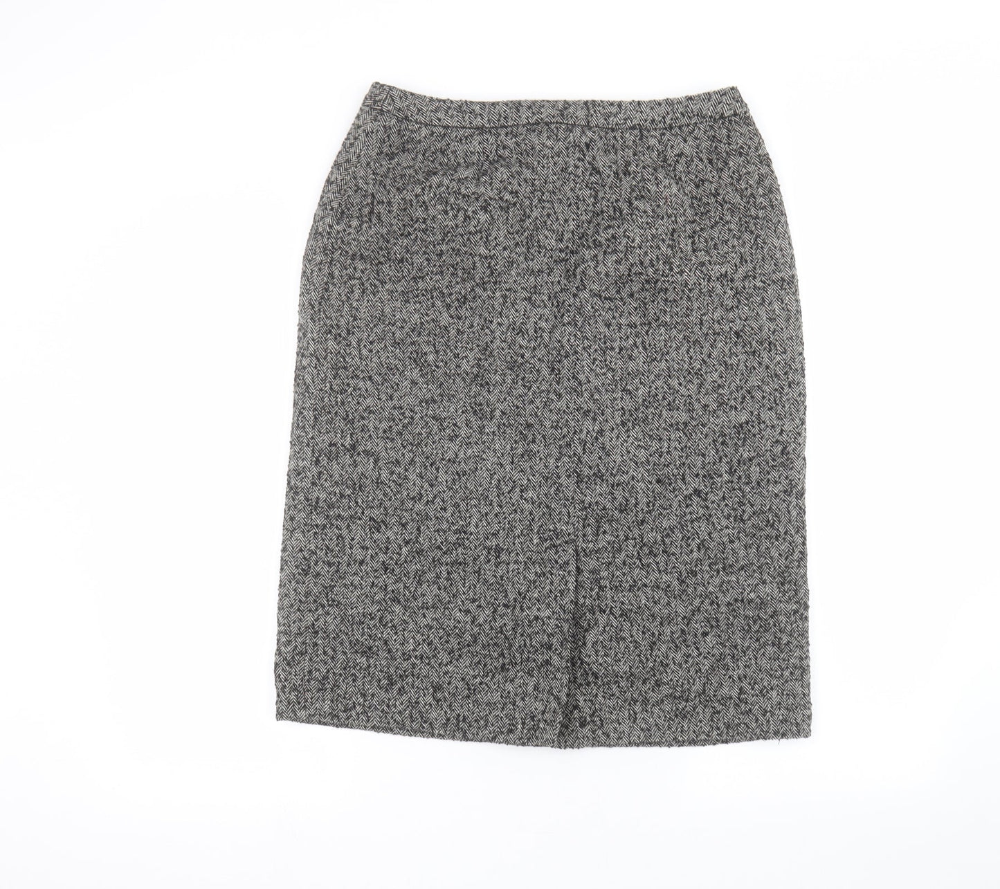paul separates Womens Grey   A-Line Skirt Size 12