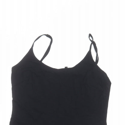 Preworn Womens Black   Basic T-Shirt Size 14