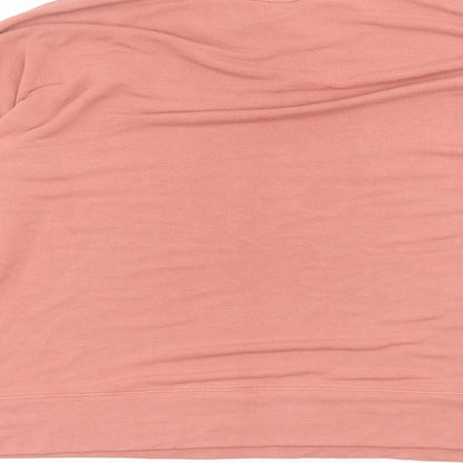 Marks & Spencer Womens Pink   Pullover Jumper Size 14