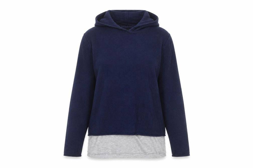 River Island Womens Blue   Pullover Hoodie Size S