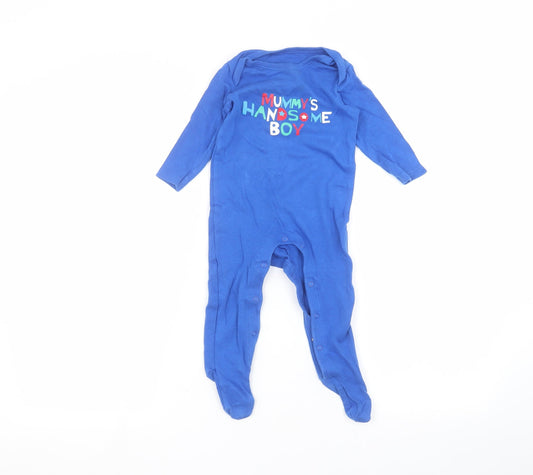 F&F Baby Blue   Coverall One-Piece Size 6-9 Months