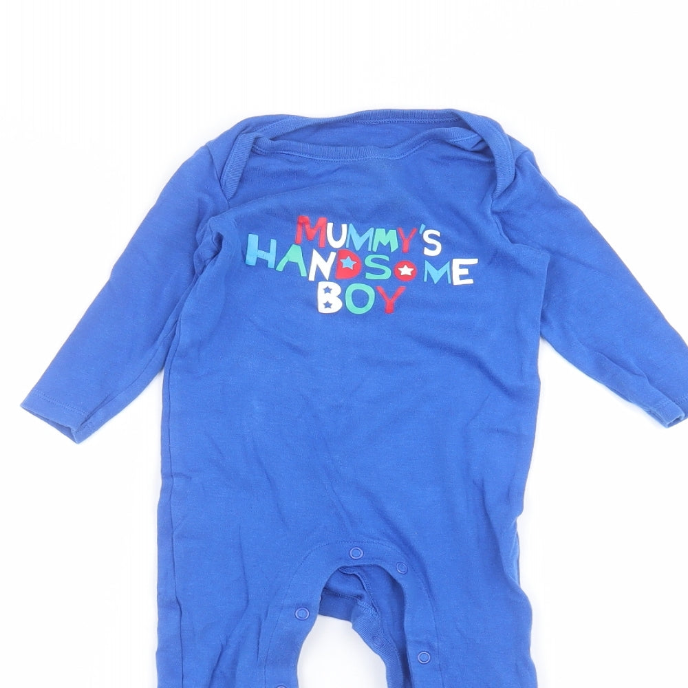 F&F Baby Blue   Coverall One-Piece Size 6-9 Months
