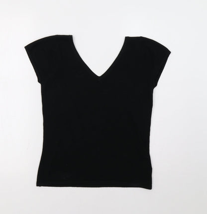 Evan-Picone Womens Black   Pullover Jumper Size M