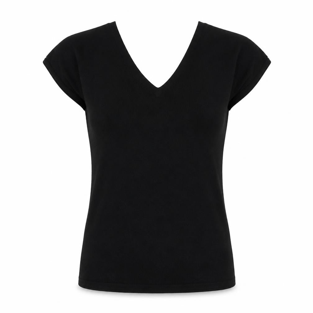 Evan-Picone Womens Black   Pullover Jumper Size M