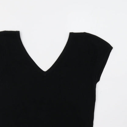 Evan-Picone Womens Black   Pullover Jumper Size M