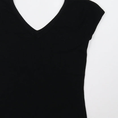 Evan-Picone Womens Black   Pullover Jumper Size M