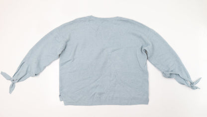 Tu Womens Blue   Pullover Jumper Size 18