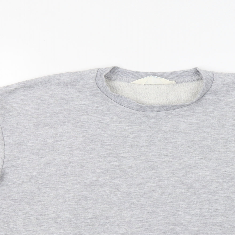 Primark Womens Grey   Pullover Sweatshirt Size 8