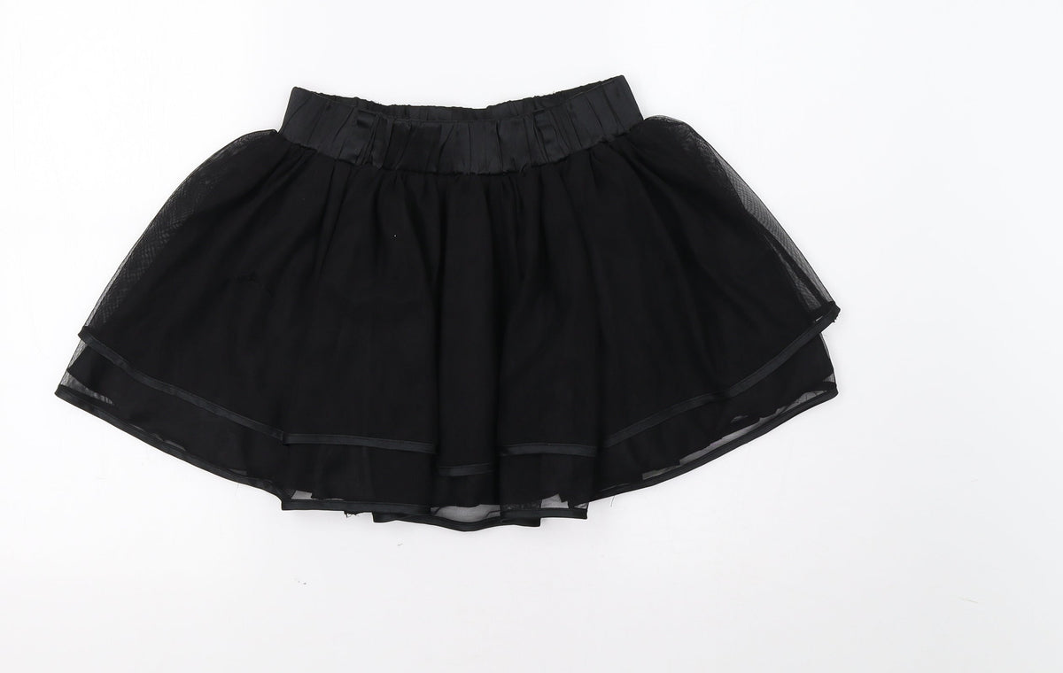 Coolcat girls Girls Black   Pettiskirt Skirt Size 14 Years