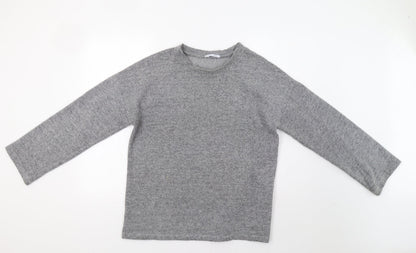 Zara Womens Grey   Pullover Jumper Size S