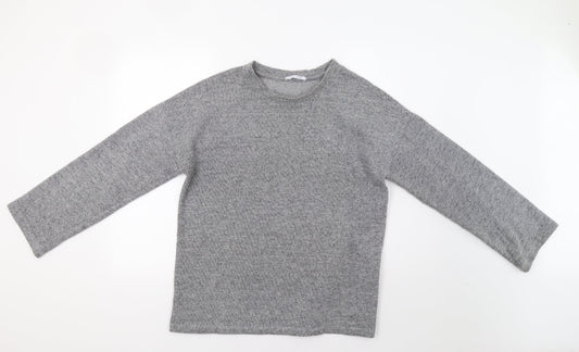 Zara Womens Grey   Pullover Jumper Size S