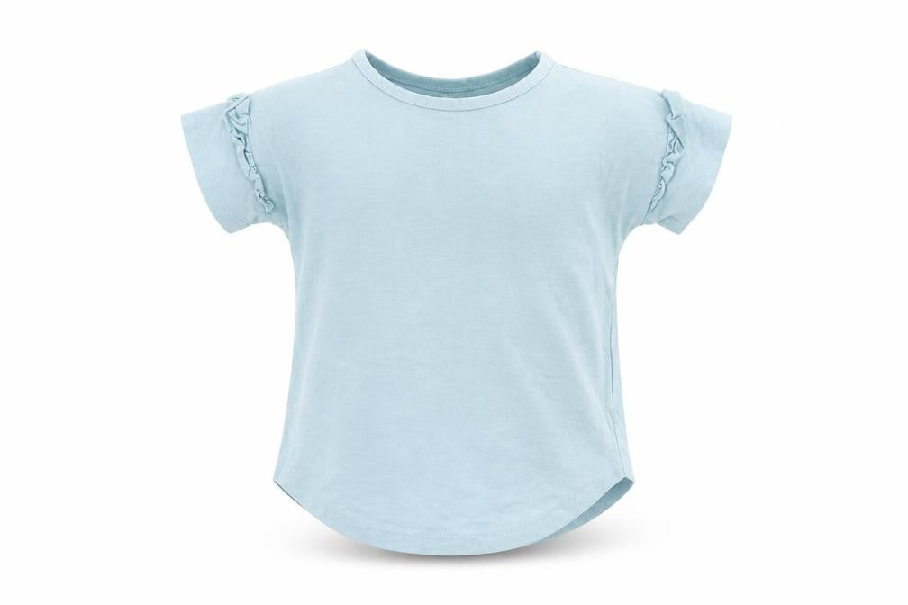 TU Girls Blue   Basic T-Shirt Size 3 Years