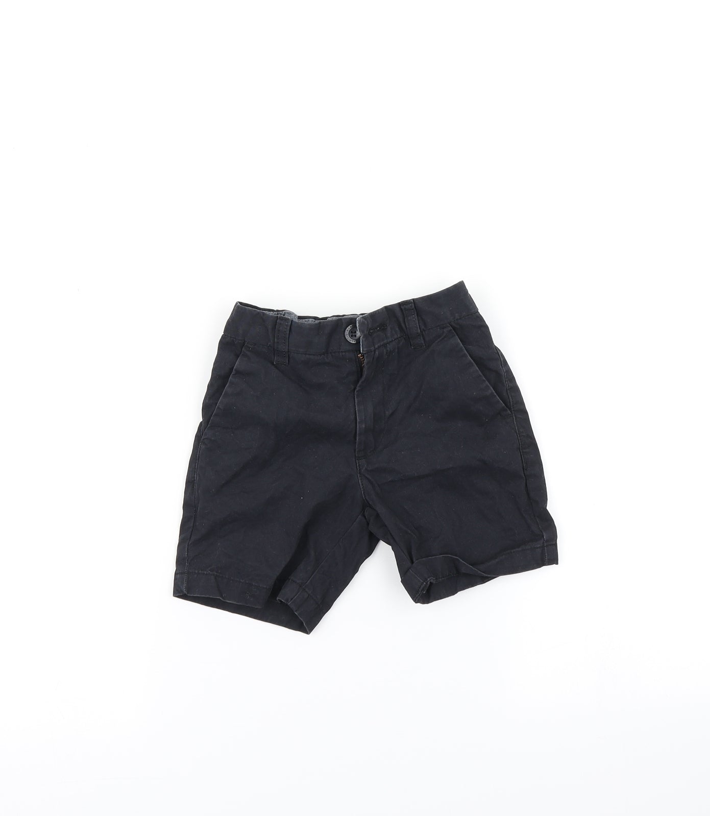 NEXT Boys Black   Chino Shorts Size 5 Years