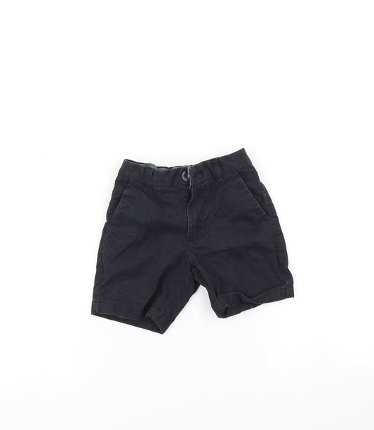 NEXT Boys Black   Chino Shorts Size 5 Years