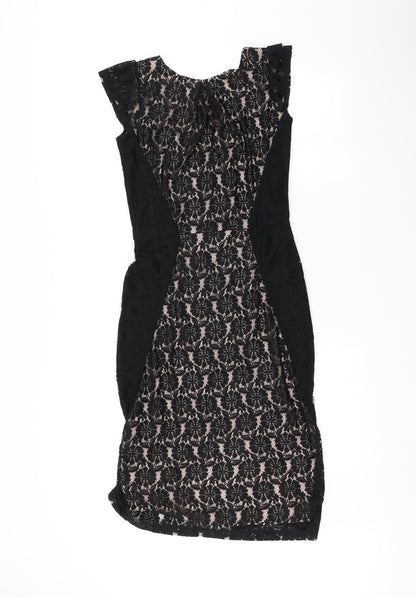 Next Womens Black   Bodycon  Size 12