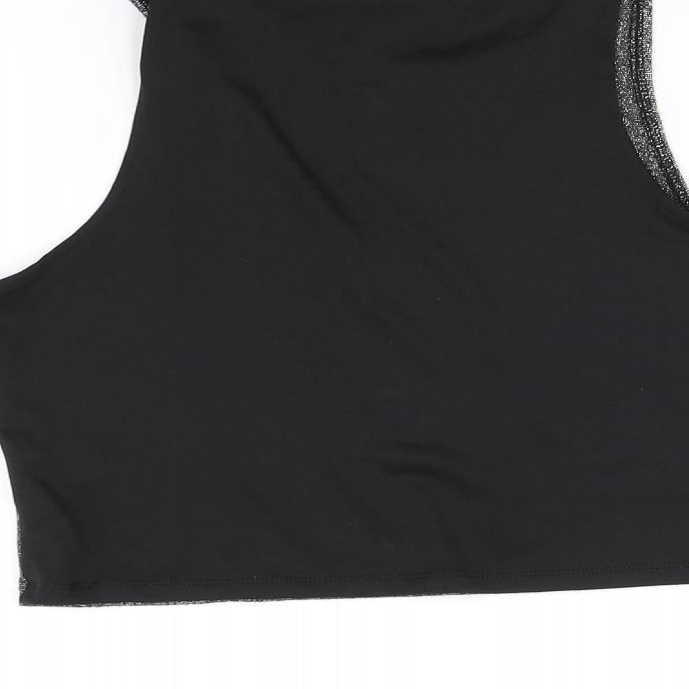 H&M Womens Grey   Camisole T-Shirt Size M