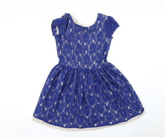 Closet Womens Blue   Fit & Flare  Size 12