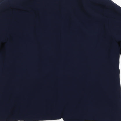 New Look Womens Blue   Jacket Suit Jacket Size 10