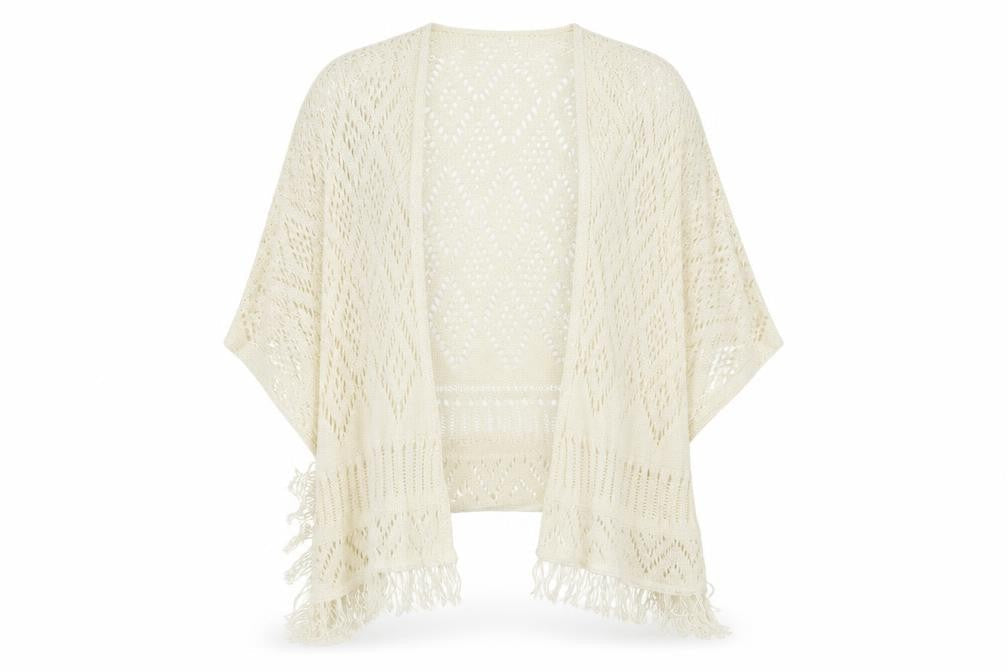 Atmosphere Womens White   Shrug Jumper Size 12