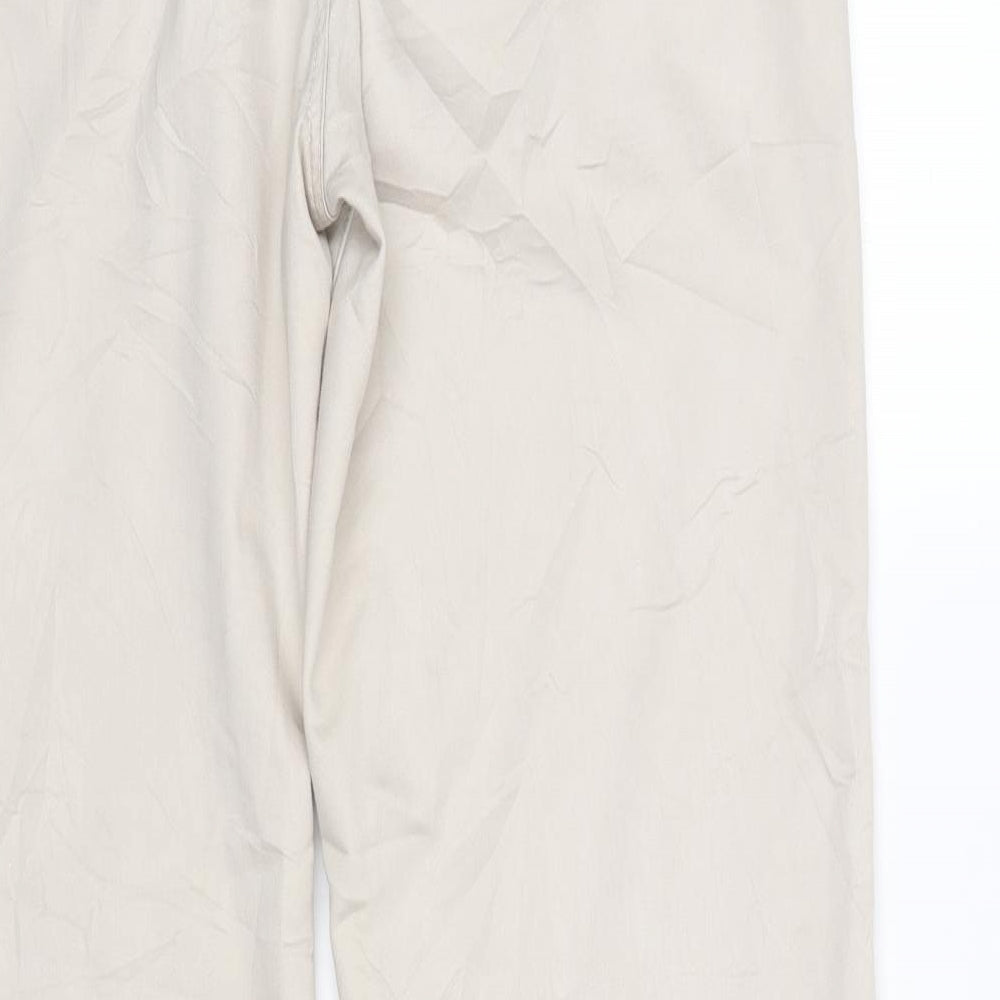 Raymen Womens Beige   Chino Trousers Size 38 in L31 in