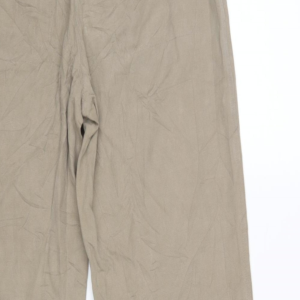 Kellerman Womens Beige   Straight Jeans Size 12 L30 in