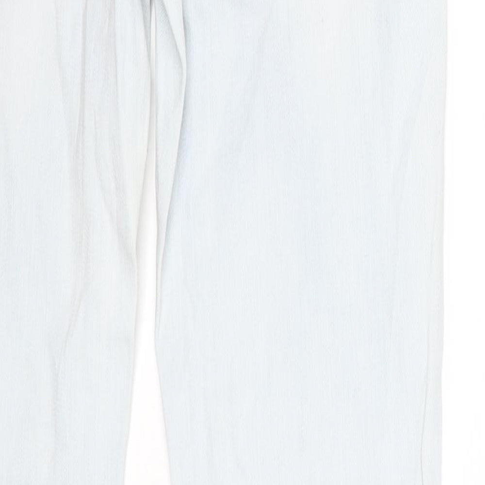 H&M Womens Blue   Skinny Jeans Size 8 L30 in