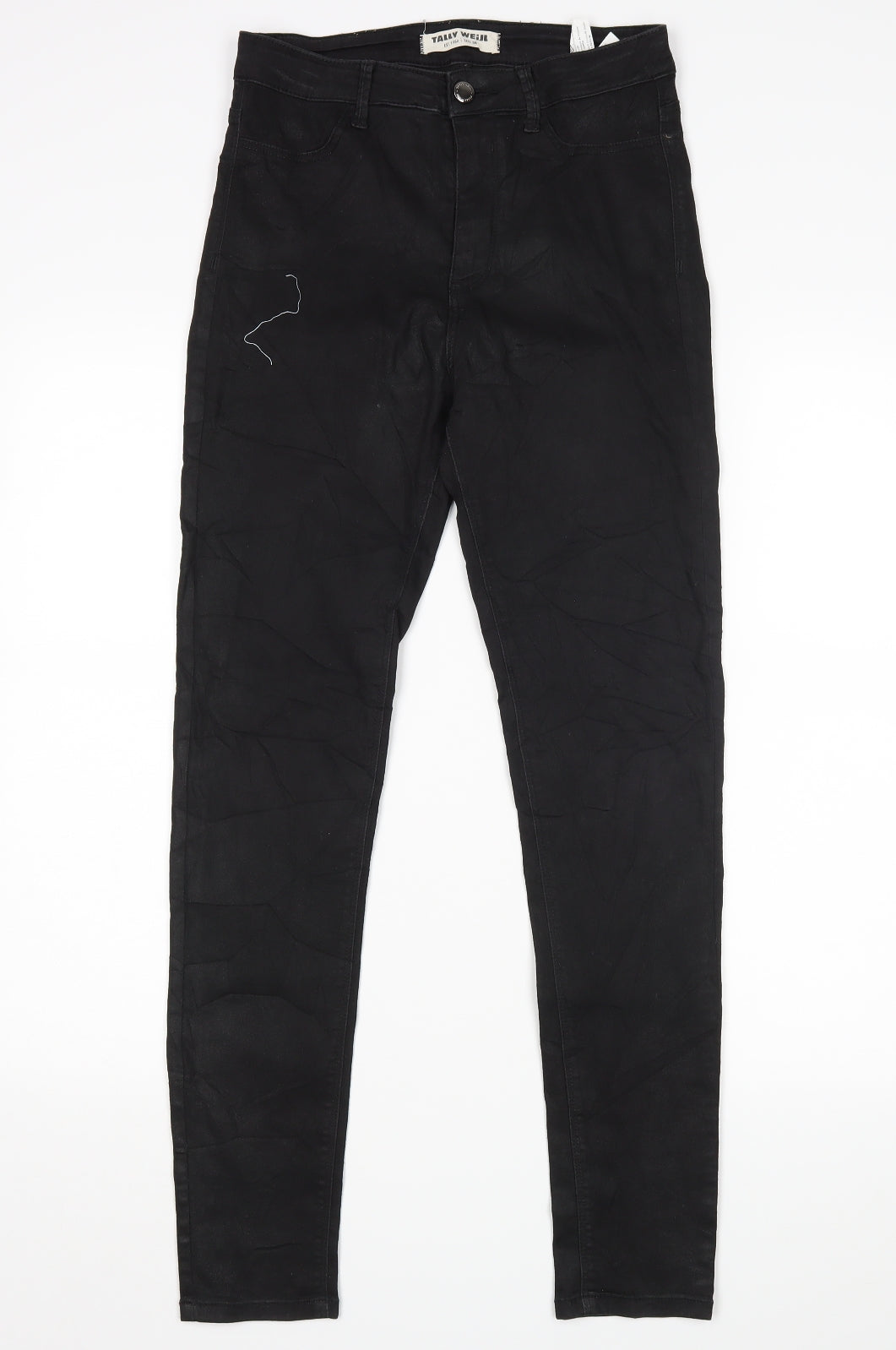 TALLY WEiJL Womens Black   Skinny Jeans Size 10 L28 in