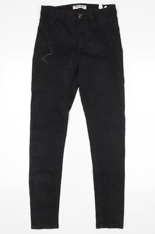 TALLY WEiJL Womens Black   Skinny Jeans Size 10 L28 in