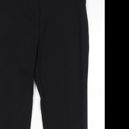 Preworn Womens Black   Trousers  Size 16 L29 in