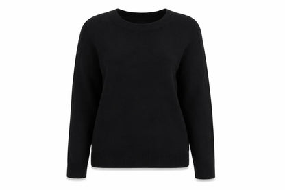Tu Womens Black  Knit Pullover Jumper Size 10
