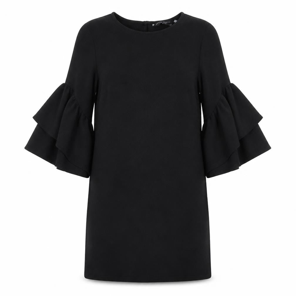 Dorothy Perkins Womens Black   A-Line  Size 10