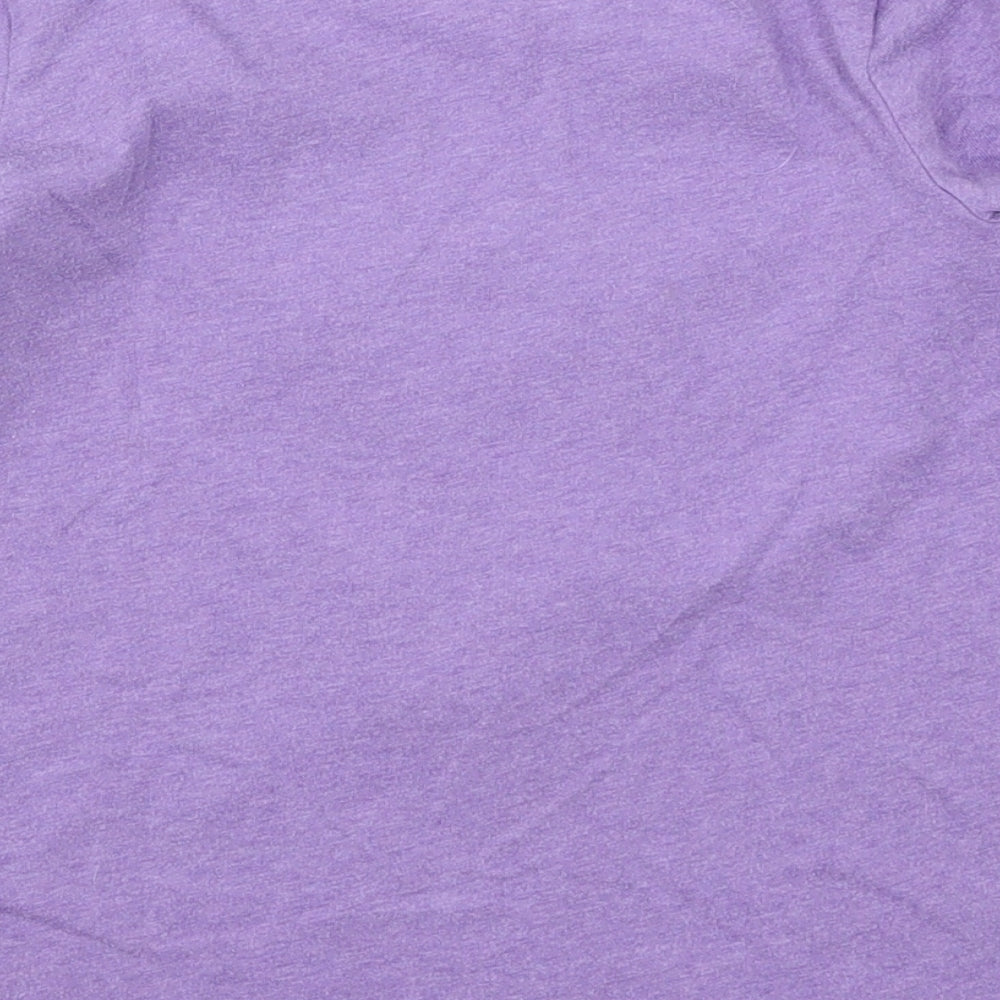 Topolino Girls Purple   Basic T-Shirt Size 7 Years  - Alpaca