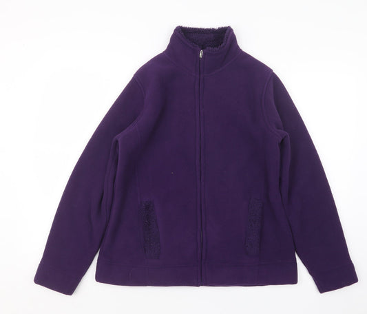EWM Womens Purple   Jacket  Size 10